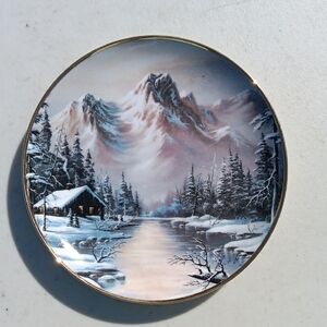 Franklin Mint Peaceful Solitude By Ron Huff Collector's Plate 1992